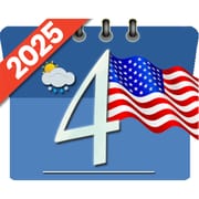 US Calendar 2024 Icon